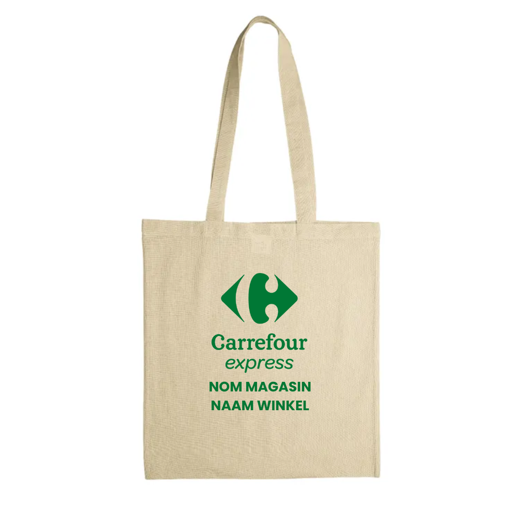 Carrefour Schoudertas katoen OEKO-TEX® 140g/m² 38x42cm