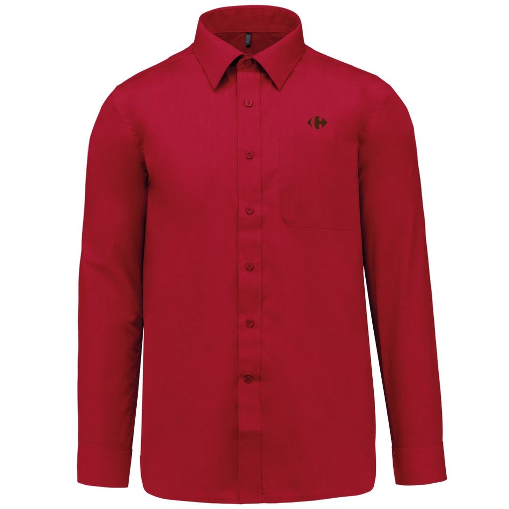 Chemise hommes-Rouge