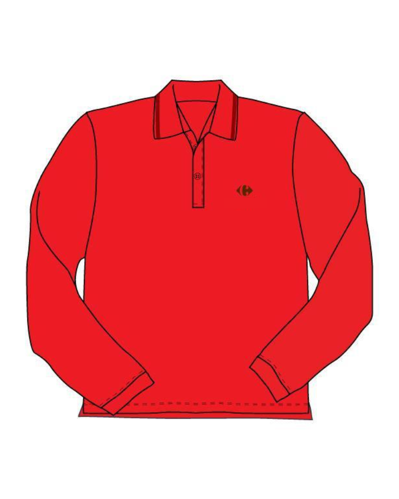 Polo men - long sleeves