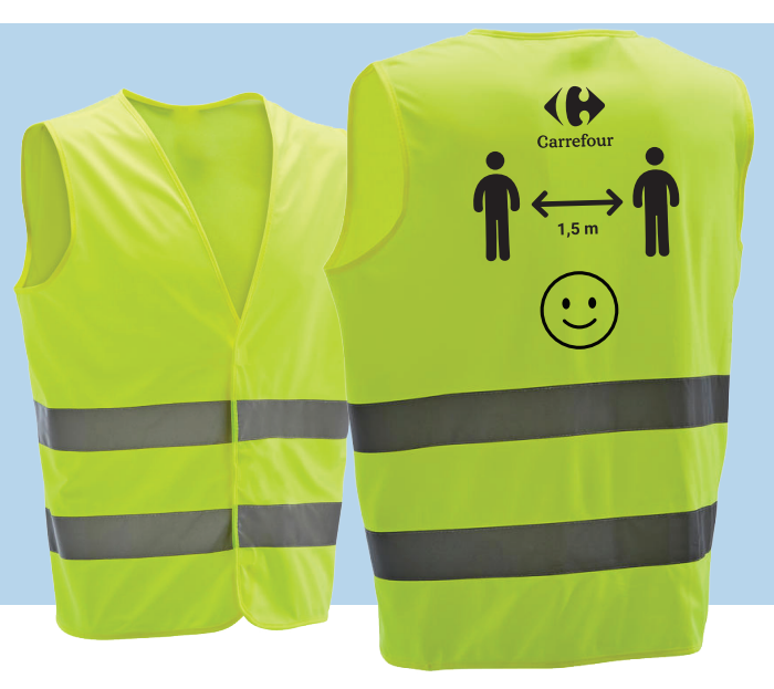 Fluo vest - Carrefour