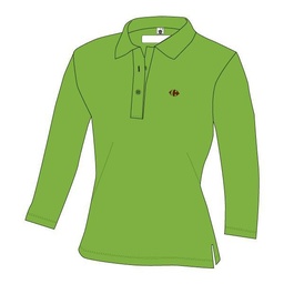 [FRL50FLM.GR] Polo dames - lange mouwen 