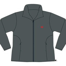 [CH80F.GY] Vest microfleece dames (Grijs) 4XL