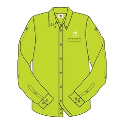 [MAR914-ER] Chemise hommes logo BLANC- fin de série