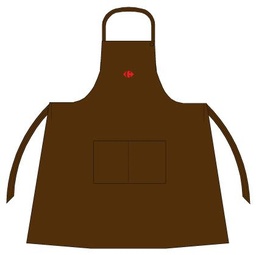 [HYP922.BR] Bavet apron Hyp brown