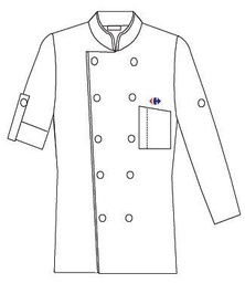 Chef's vest white