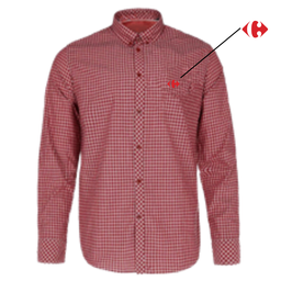 Men's shirt RD/WH Limited Edition