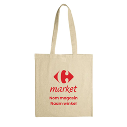 Carrefour Schoudertas katoen OEKO-TEX® 140g/m² 38x42cm