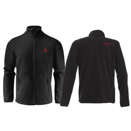 [CNM1500] Heavyweight polarfleece Zwart - heren
