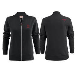 [CNM2055] Sweat zip Black - women