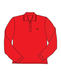 [CAR50MLM.RD] Polo men - long sleeves