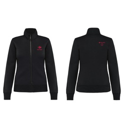 [CNMK4011-BK] Sweat met rits - dames NIEUW